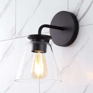 Kondo Modern Farmhouse Iron LED Vanity - JONATHAN Y